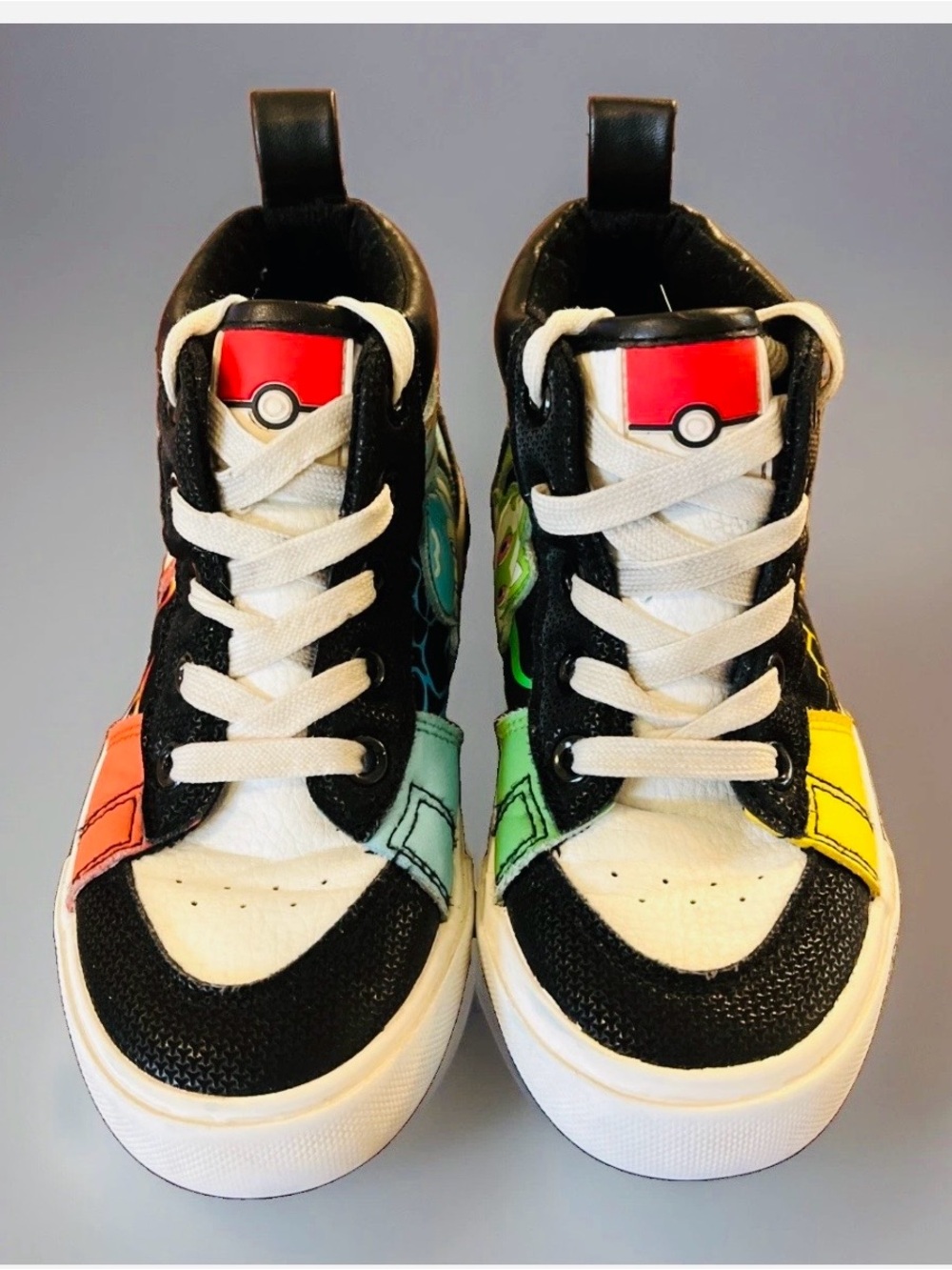 Pokemon Ground Up Little Boys High Top Shoes Sneakers Size 12 - Pikachu